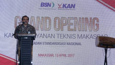 BSN Resmikan Kantor Layanan Teknis di Makassar